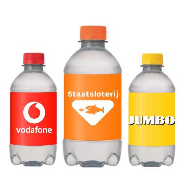Waterflesjes 330ml bedrukken