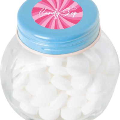 kleine snoeppot bedrukken