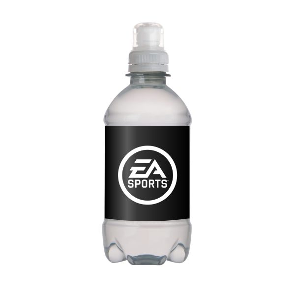 waterflesje met transparante sportdop bedrukken