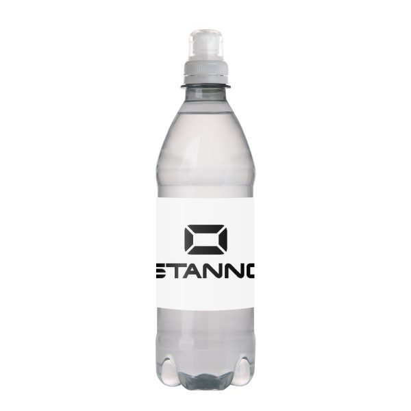 500ml waterflesje met transparante sportdop