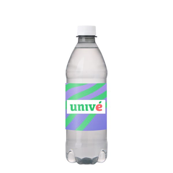waterflesje 500ml met witte dop