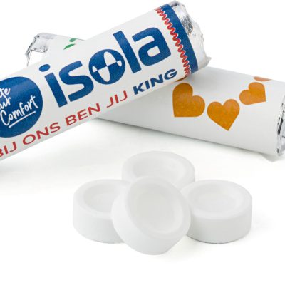 Pepermunt rolletje bedrukken