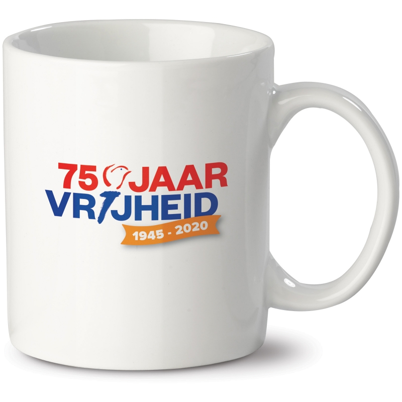 vrijheid mok bedrukken