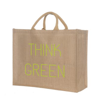 Jute Shopper – Liggend model 43×35 cm