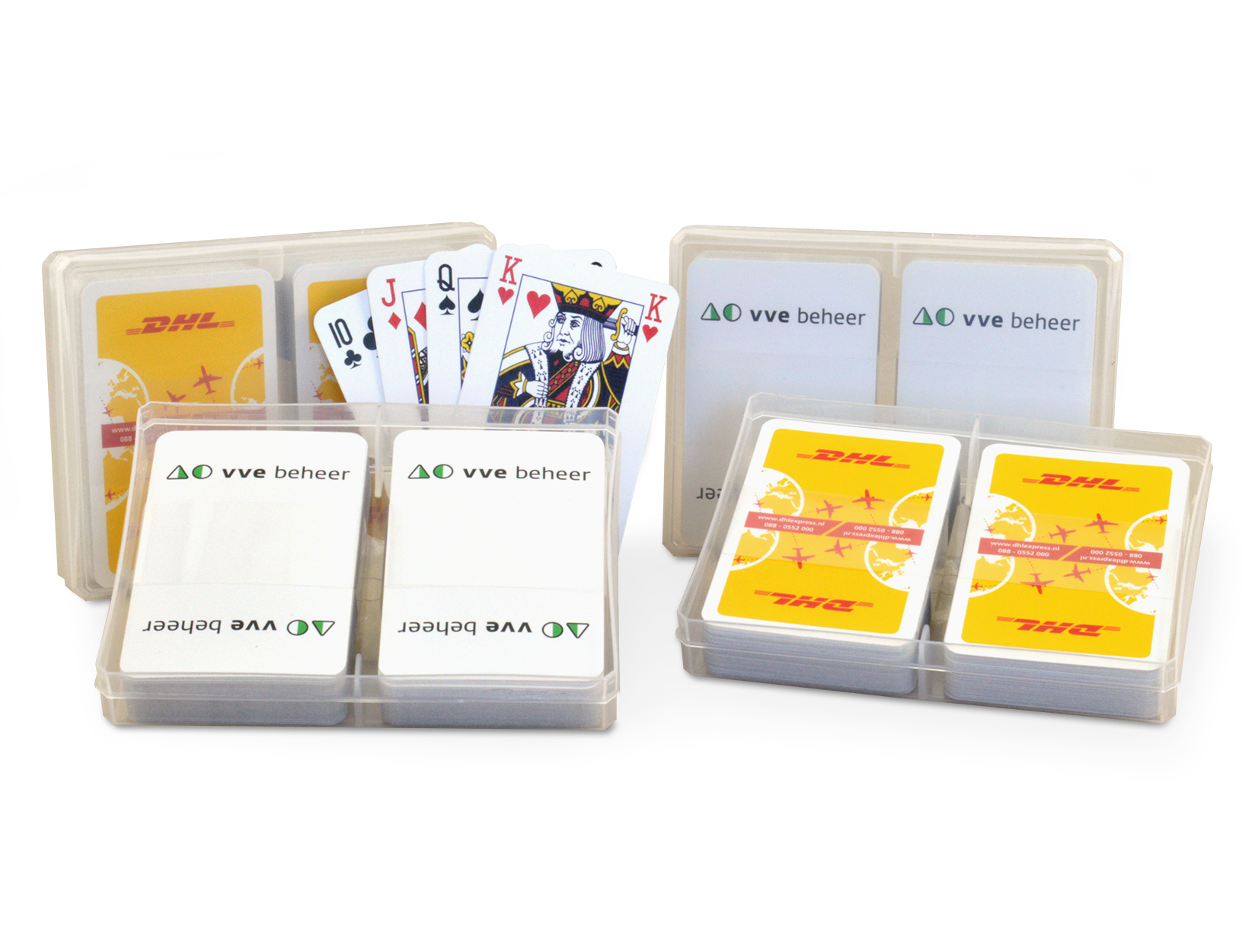 Speelkaarten in dubbele doos – 2 spellen kaarten - Afbeelding 4