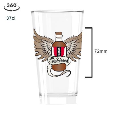 Bierglas bedrukken 37 cl