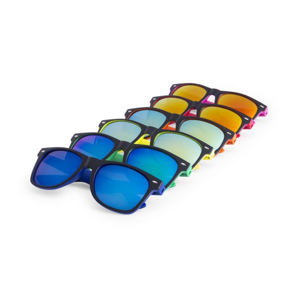 Zonnebril met spiegelglas bedrukken