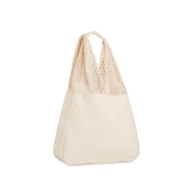 Katoenen Mesh Strandtas