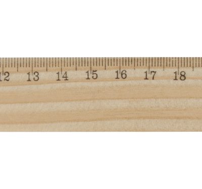 Grenen Liniaal 30cm