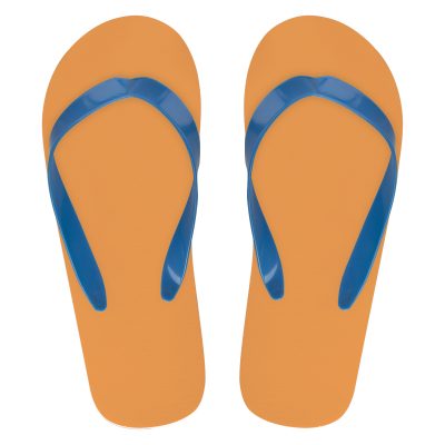 Oranje Strand Slippers Bedrukken