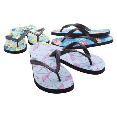 Strandslippers bedrukken