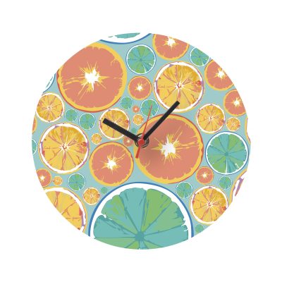 Ronde Wandklok Bedrukken