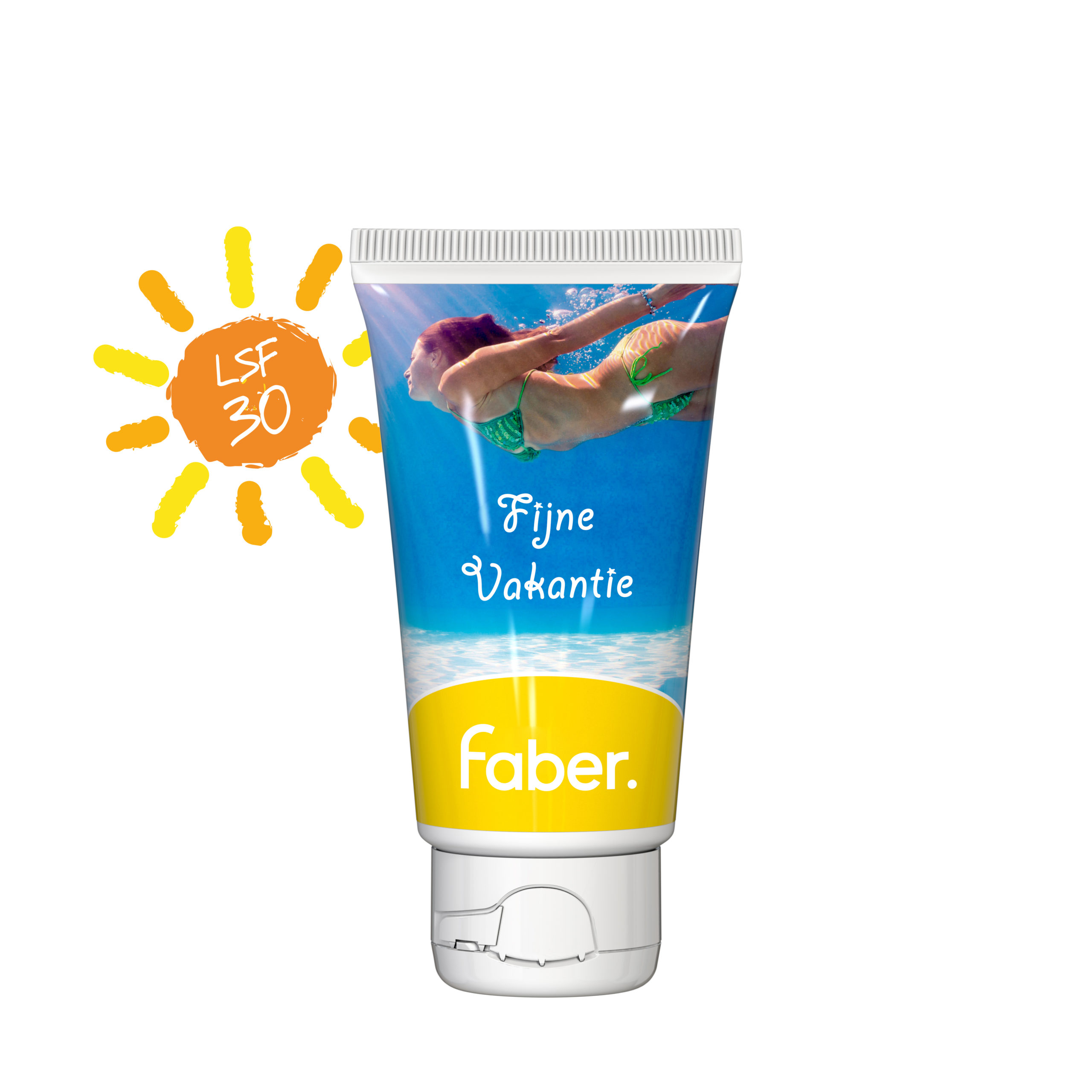 50ml Zonnebrandcrème Tube - Afbeelding 2