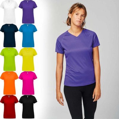 Dames sportshirt bedrukken