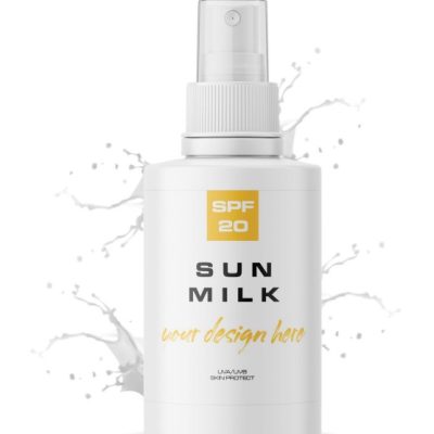 Zonnebrand spray bedrukken 100ML