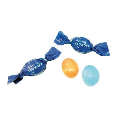 Mini Zuigsnoepjes in twistverpakking bedrukken