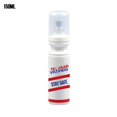 Hygiëne Handgel spray bedrukken 50 ML (OP VOORRAAD)