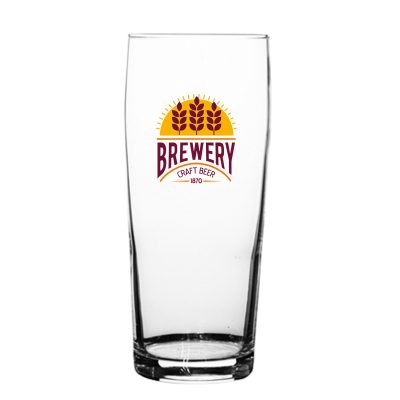 Bierglas Fluter 18 cl Bedrukken
