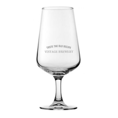 Speciaal Bierglas op voet Allegra 30 cl bedrukken