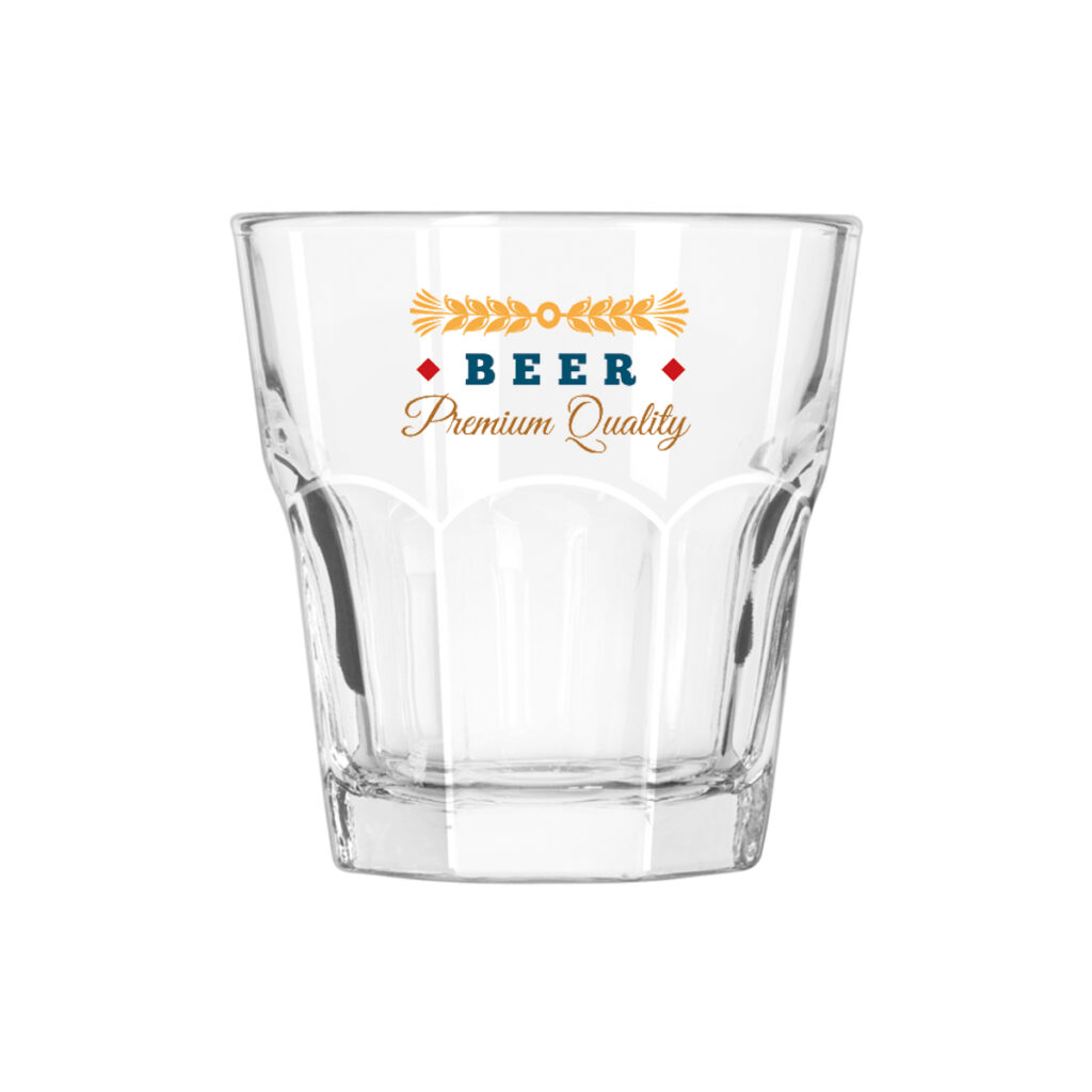 Robuust bierglas bedrukken