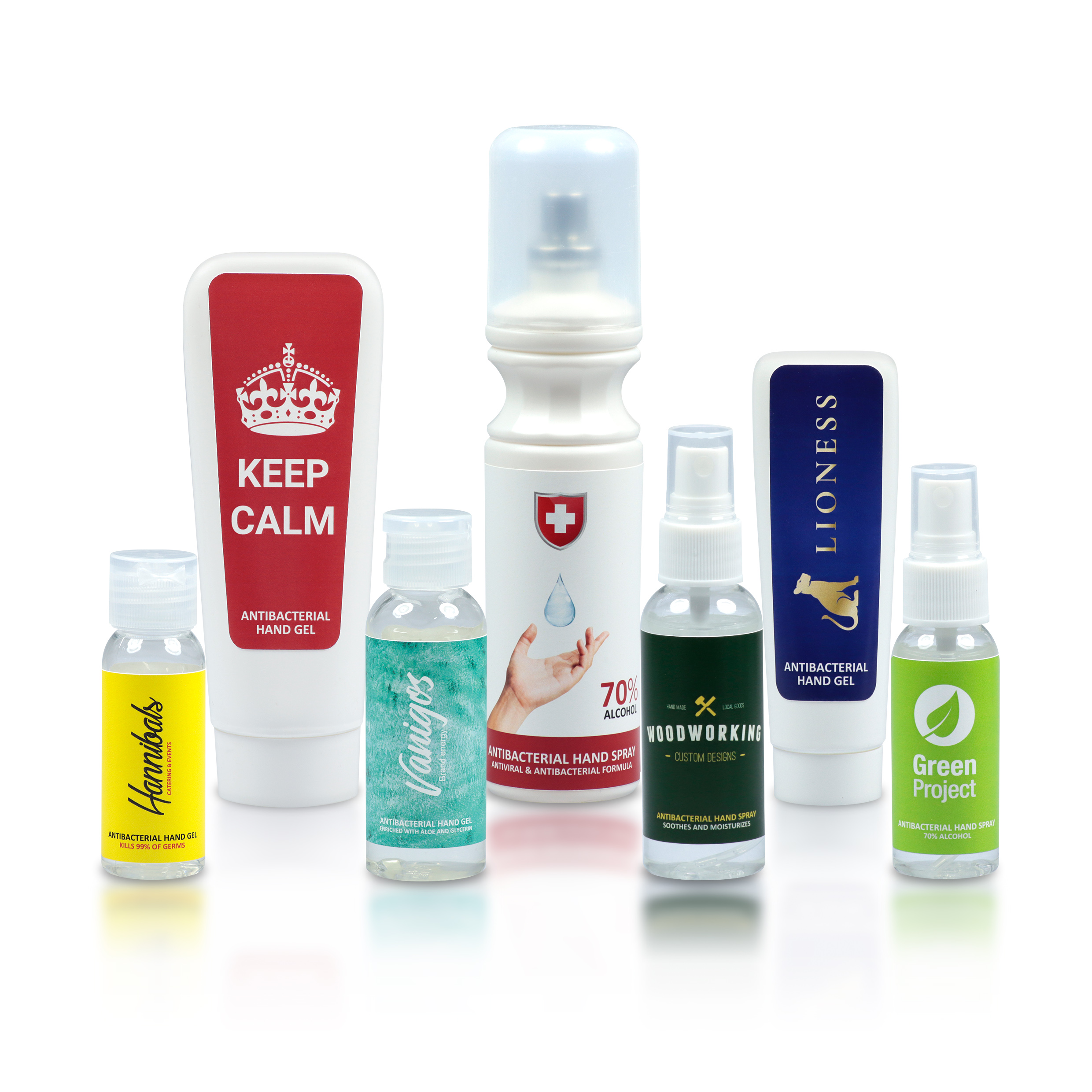 Handgel spray bedrukken 30 ML (OP VOORRAAD) - Afbeelding 2