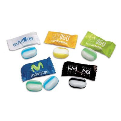 Snoepjes bedrukken in 2 smaken