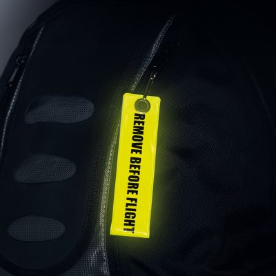 Reflecterende Flytag met Logo