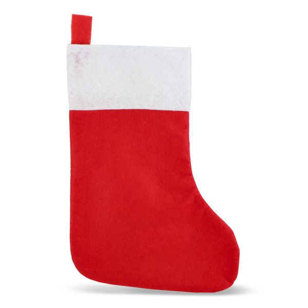 rode kerstsok bedrukken