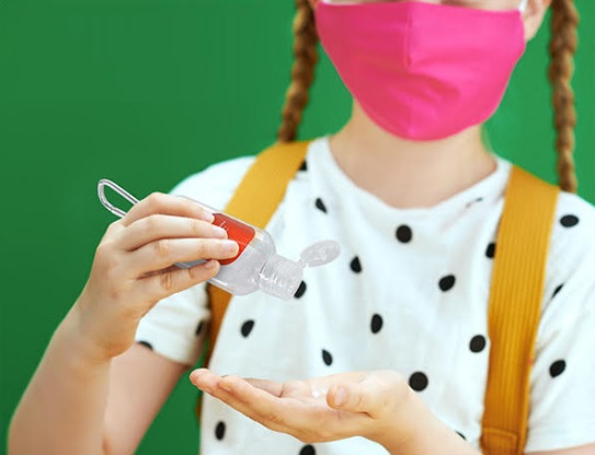 Antibacteriële handgel met met karabijnhaak - Afbeelding 3
