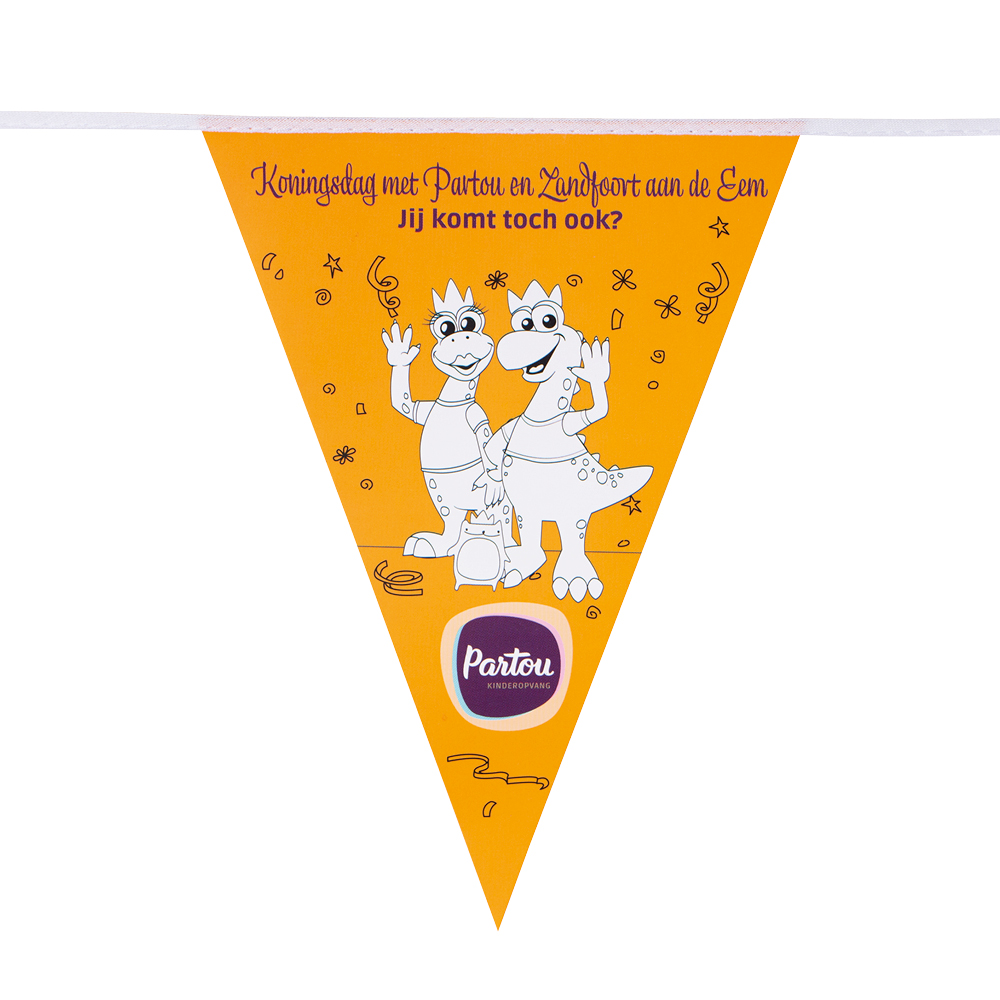 Fiets vlag fietswimpel bedrukken - Afbeelding 3