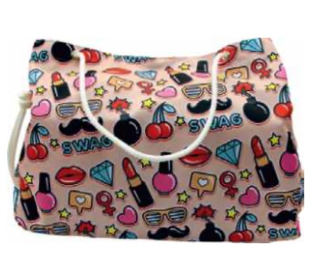 Retro strandtas bedrukken - Afbeelding 2