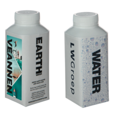 Kartonnen waterpak bedrukken 330ml