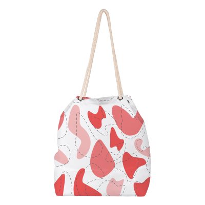 Retro strandtas bedrukken