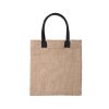 Jute tas zwart hengsel bedrukken – jute tas bedrukken