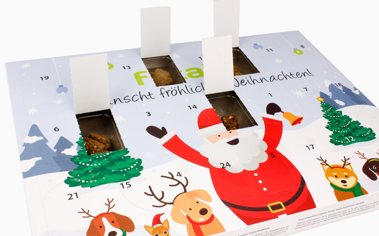 Adventskalender brievenbus maat laten bedrukken - Afbeelding 3