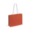 oranje jute tas bedrukken -oranje jute tas met opdruk
