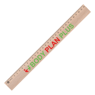 Houten Liniaal bedrukken 30cm