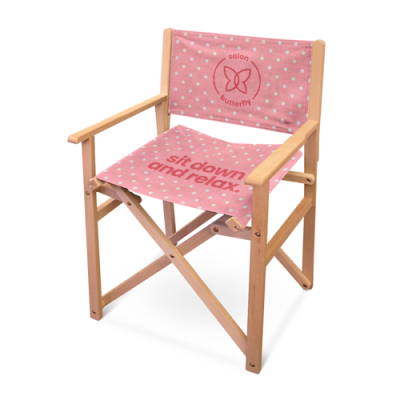 Regisseursstoelen bedrukken
