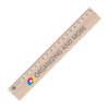 Houten Liniaal bedrukken 20cm - Dubbel