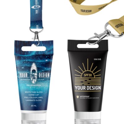 Zonnebrand 20 ML 2 in 1 bedrukken