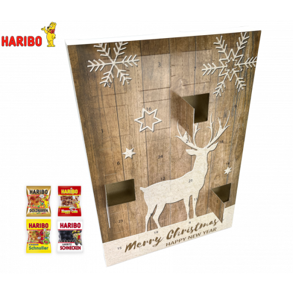 Haribo Adventskalender bedrukken