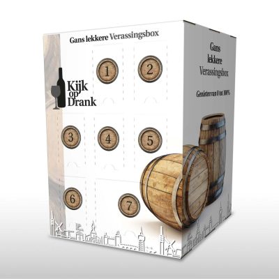 Bier Advent kalender doos bedrukken