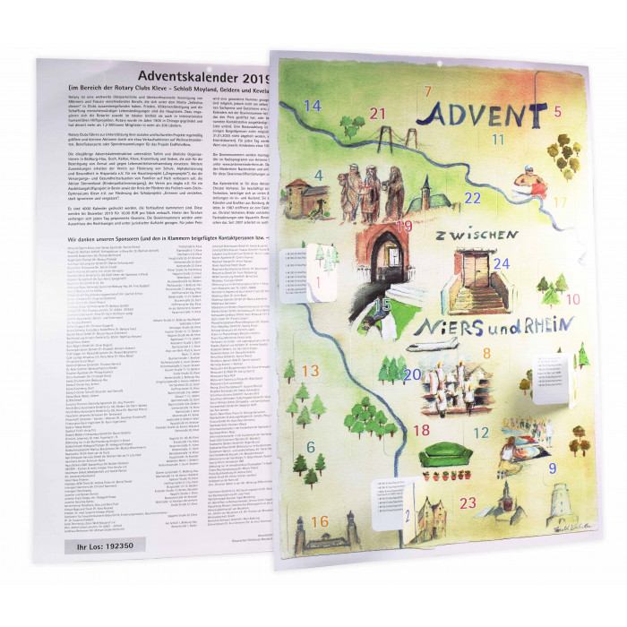 Advent loterij kalender bedrukken – loterij advent kalender - Afbeelding 3