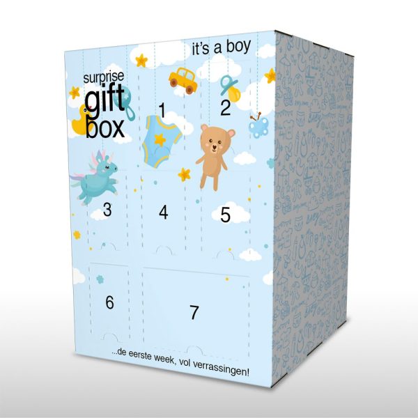 Countdown box bedrukken