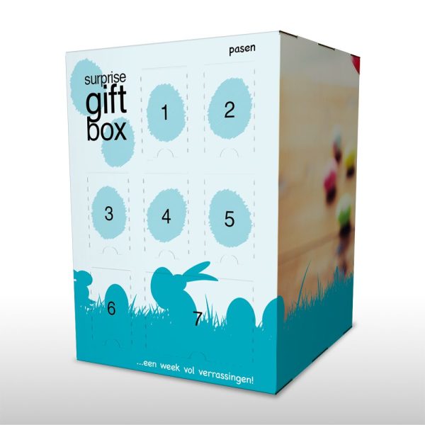 Countdown box bedrukken