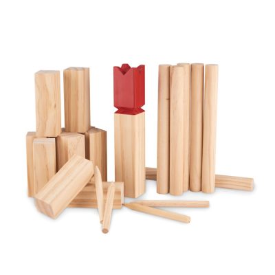 Houten Kubb spel bedrukken