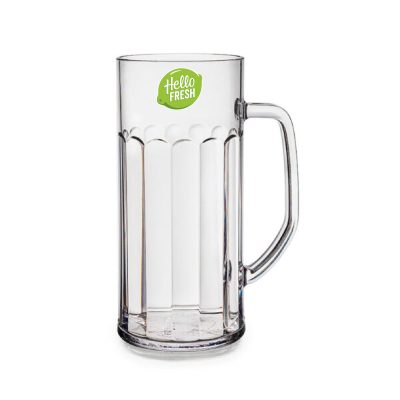 Herbruikbare plastic bierpul bedrukken 56cl