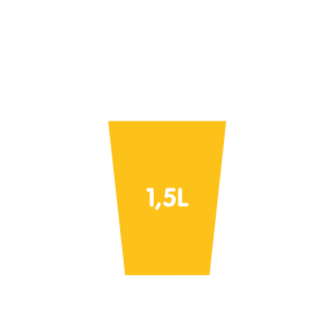 1,5 liter