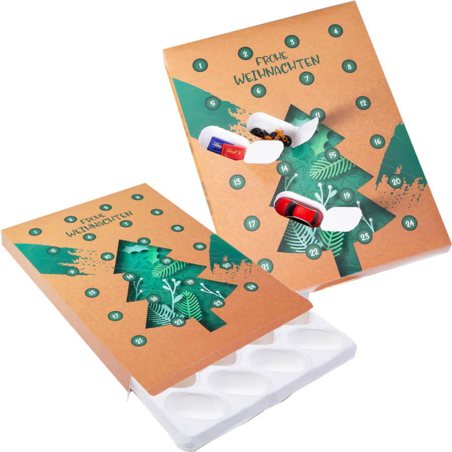 Zelf te vullen adventskalender