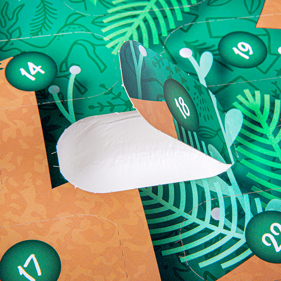 Gepersonaliseerde adventskalender bedrukken